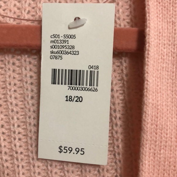 Pink Tiered Sleeve Cardigan - Picture 5 of 6